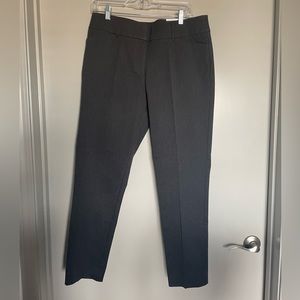 NWTLoft size 10 curvy ankle grey work pants